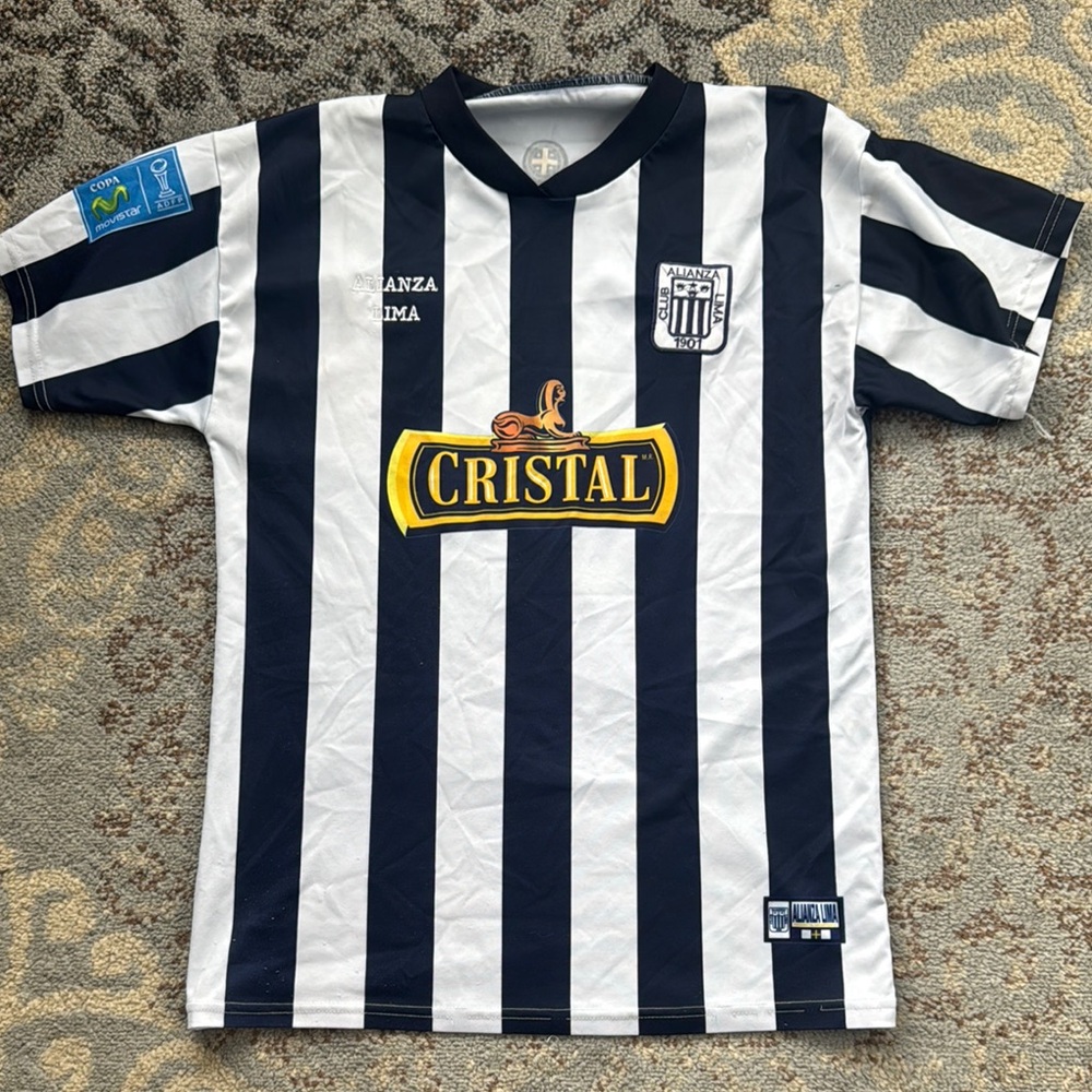 Alianza Lima Cristal Peru Home Kit Soccer Jersey 9